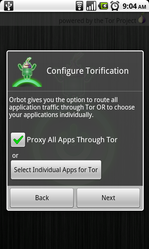 tor browser android without root