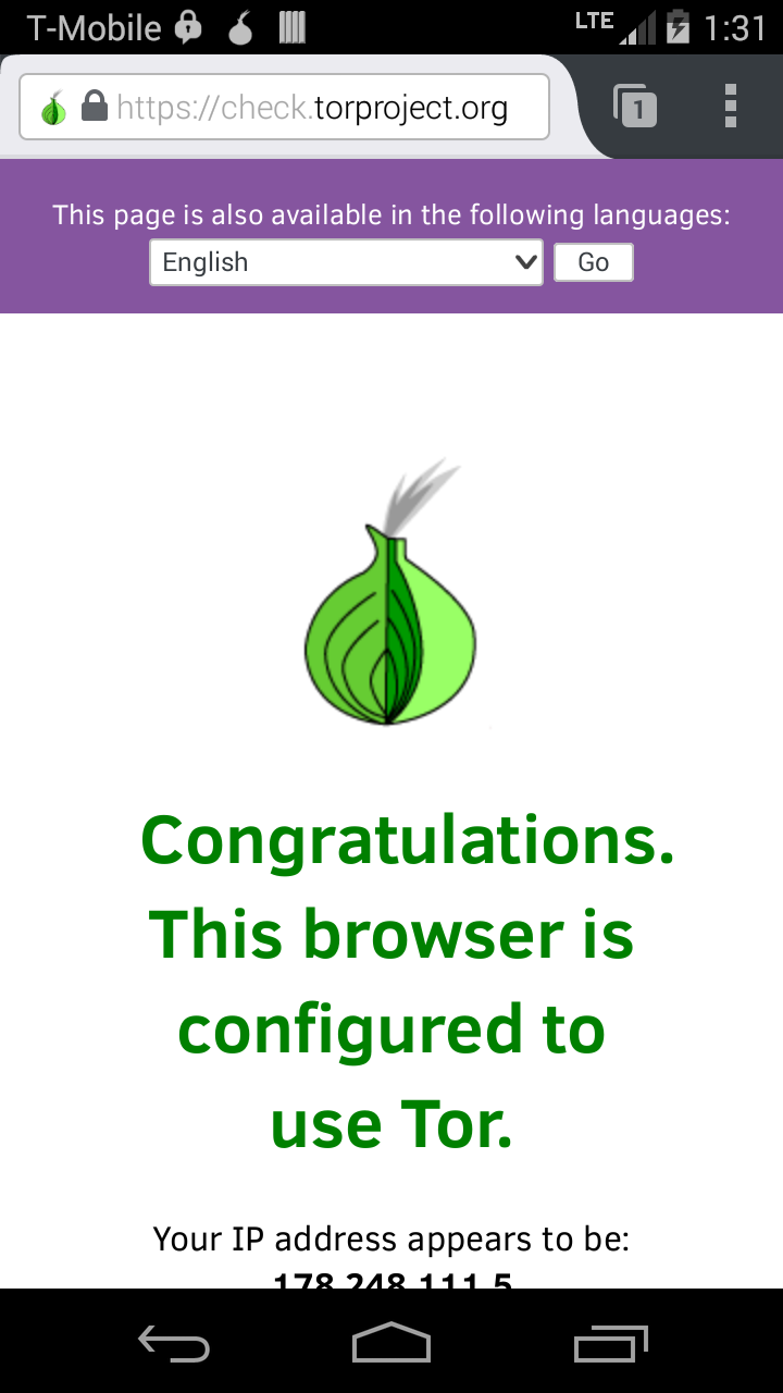 tor websites not working