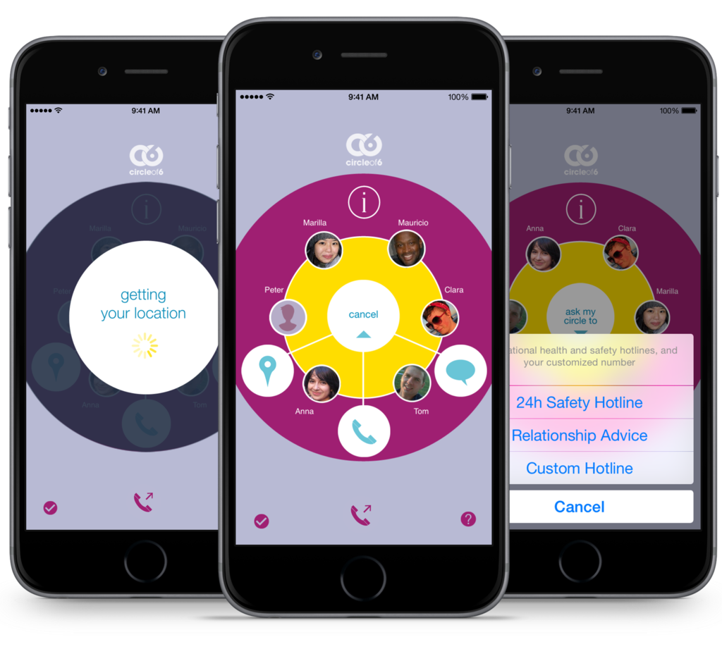 New Partnership with Circle of 6 mobile safety app - Guardian Project